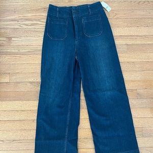 Pilcro Denim High Waisted, Cropped Jeans Sz 28